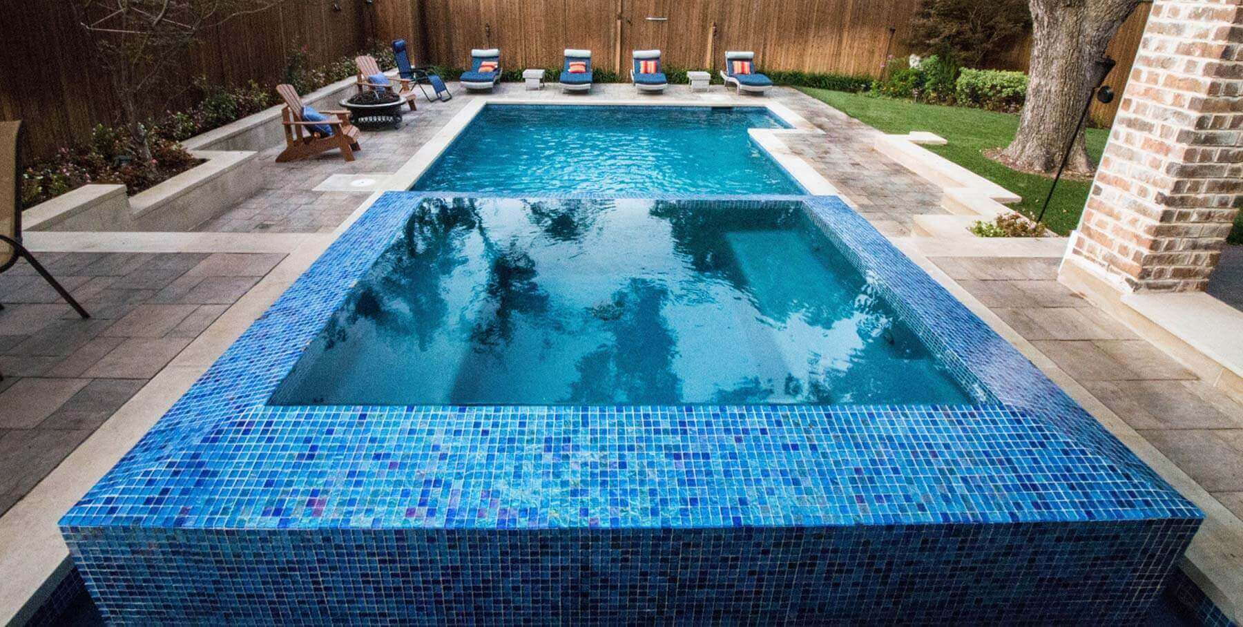a residential pool