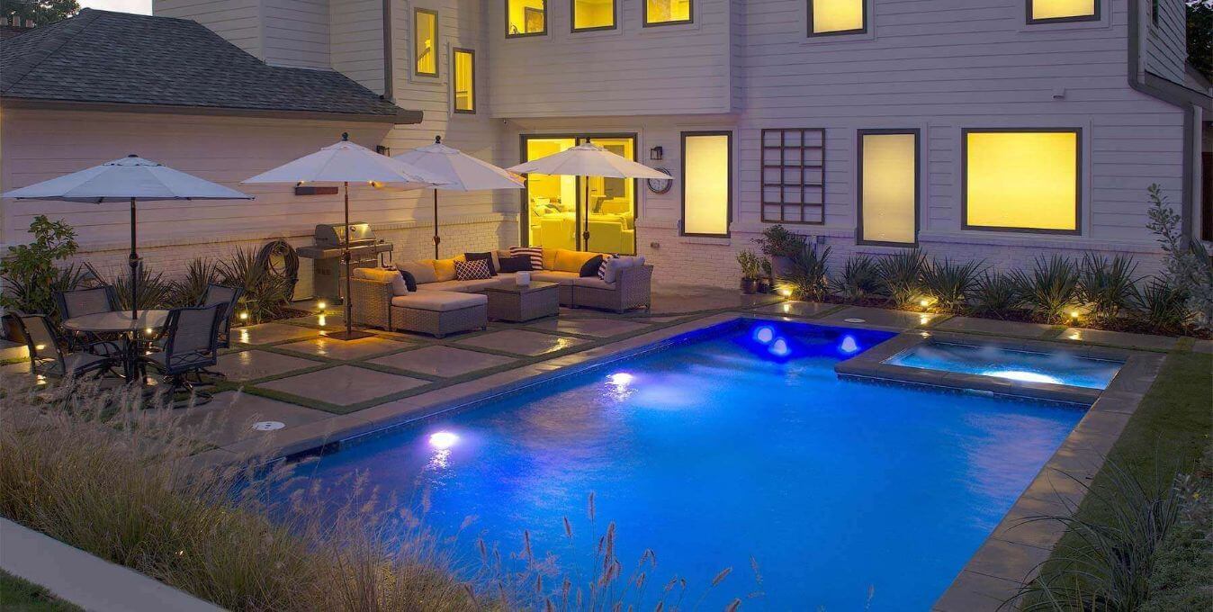 a residential pool