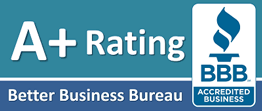 Better Business Bureau A+ Rating logo