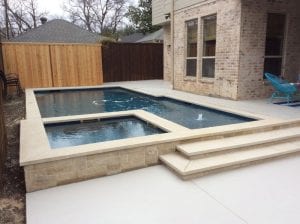 newly finished pool