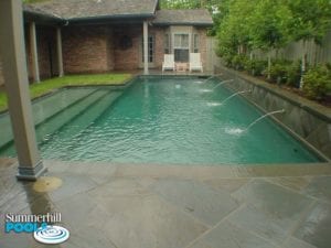 after image of a small pool in a backyard