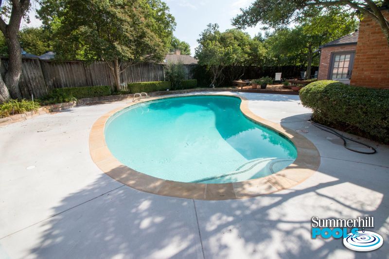 after image of a backyard pool