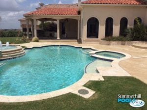 before image of a pool