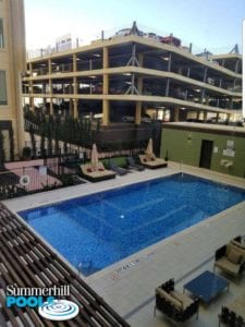 dallas hilton hotel commercial pool
