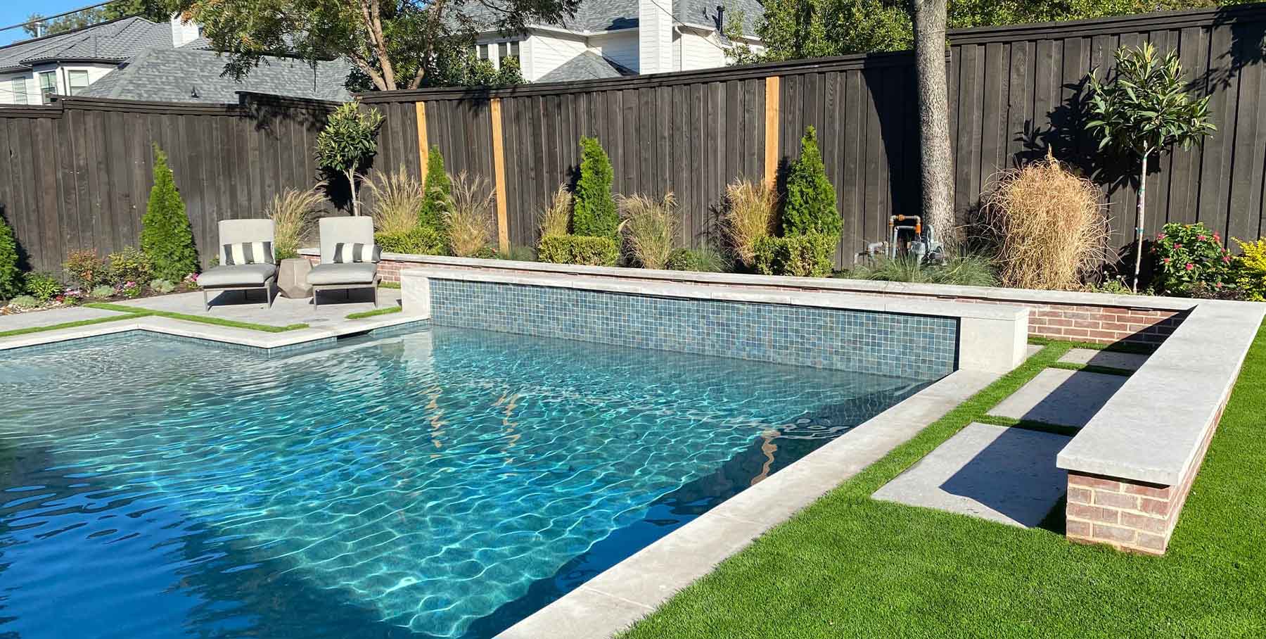 a residential pool