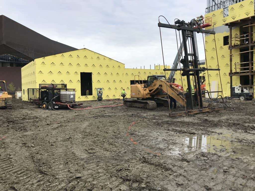 The Valencia Group is in the process of constructing their newest hotel: The Texican. This hotel is designed with a modern Texan appeal. It's designed to be an open air entertainment venue with multiple gathering spaces. Our swimming pool is going to be a fun area for guests to gather and relax during their stay at this gorgeous hotel!